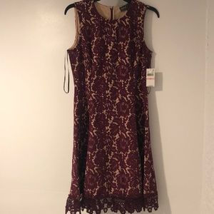 #Burgundy nice color,#dress